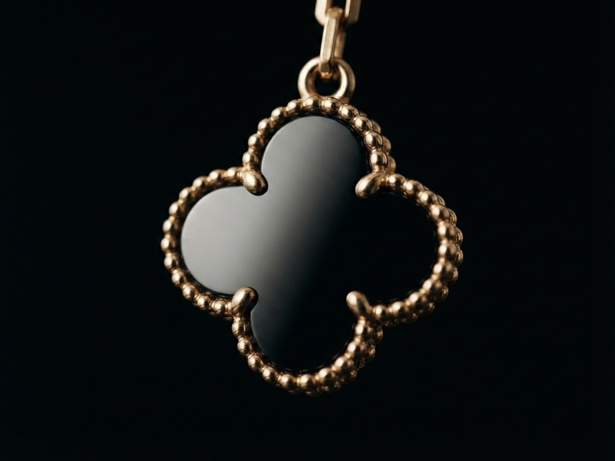 Golden Clover Charm Bracelet - Image 2